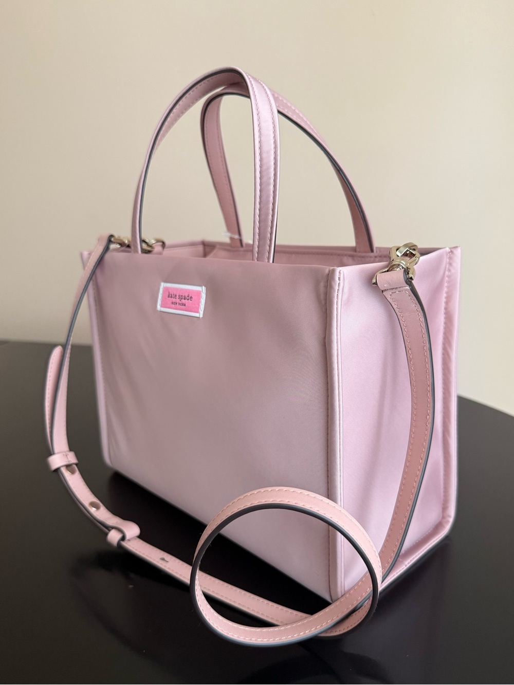 Kate Spade Sam Nylon Medium Satchel Madison Rouge - Picture 5 of 15